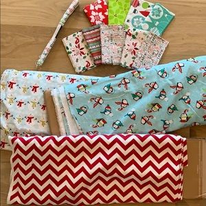 Christmas fabric bundle